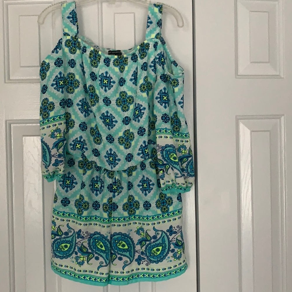 Paisley kids romper